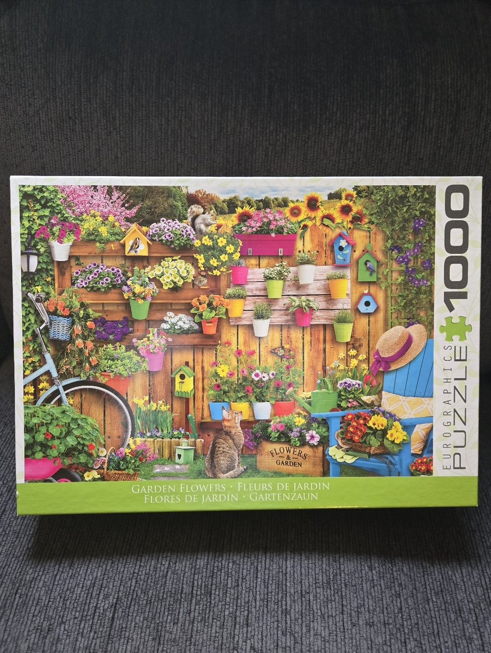 Eurographics "Garden Flowers" 1000 Piece Puzzle